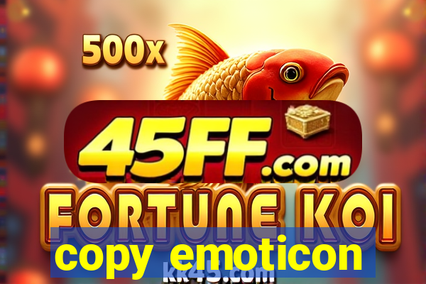 copy emoticon